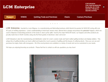 Tablet Screenshot of lcm-enterprise.com